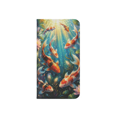 Koi Serenity™ iPhone Flip Wallet Case