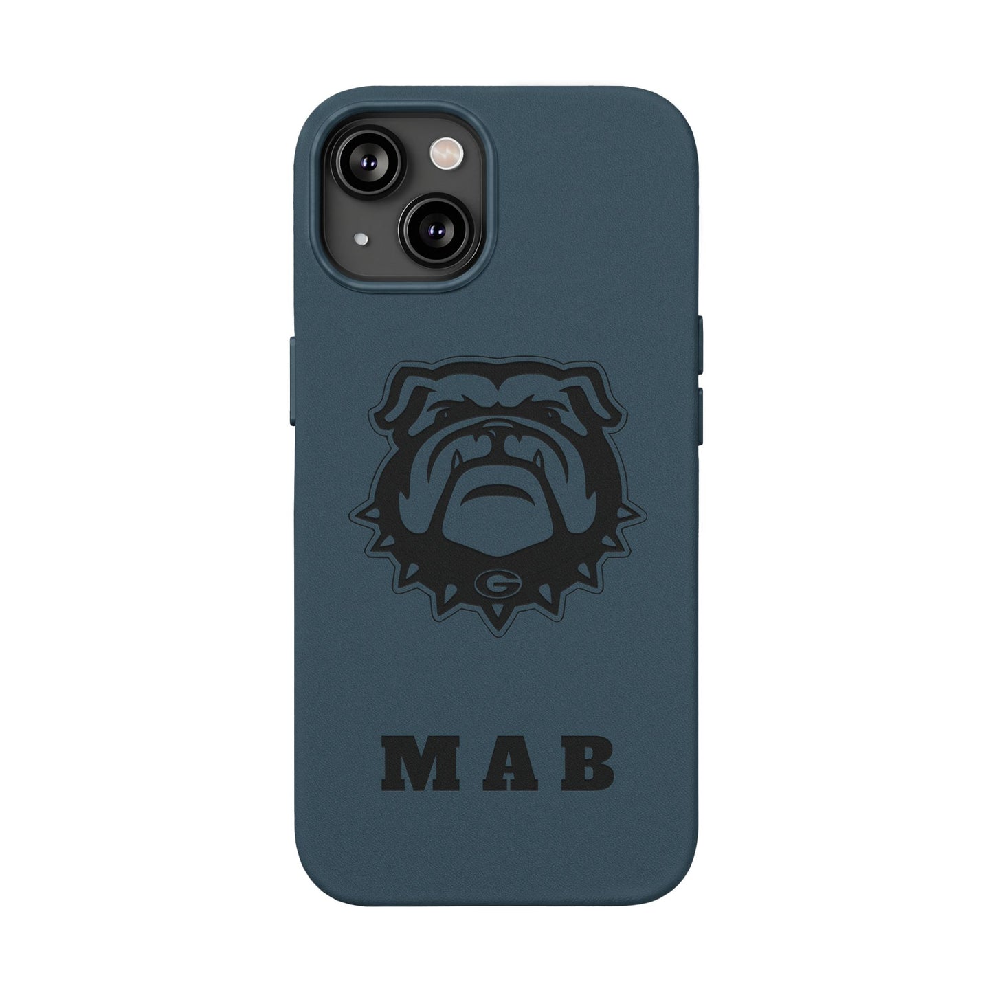 Personalized Georgia Bulldog™ Engraved iPhone Leather Case