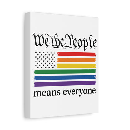 United in Color™ Pride Stripe Matte Canvas Wall Art