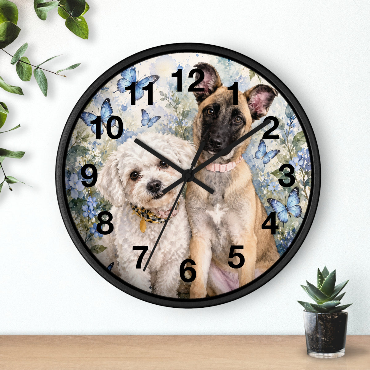 Butterfly Besties™ Wall Clock