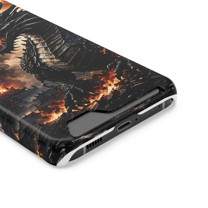 Ashen Dominion™ Dragon Samsung Galaxy Case with Card Holder