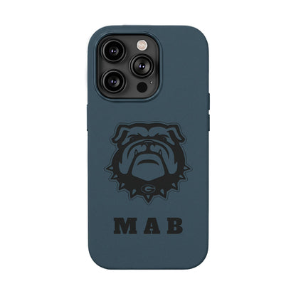 Personalized Georgia Bulldog™ Engraved iPhone Leather Case