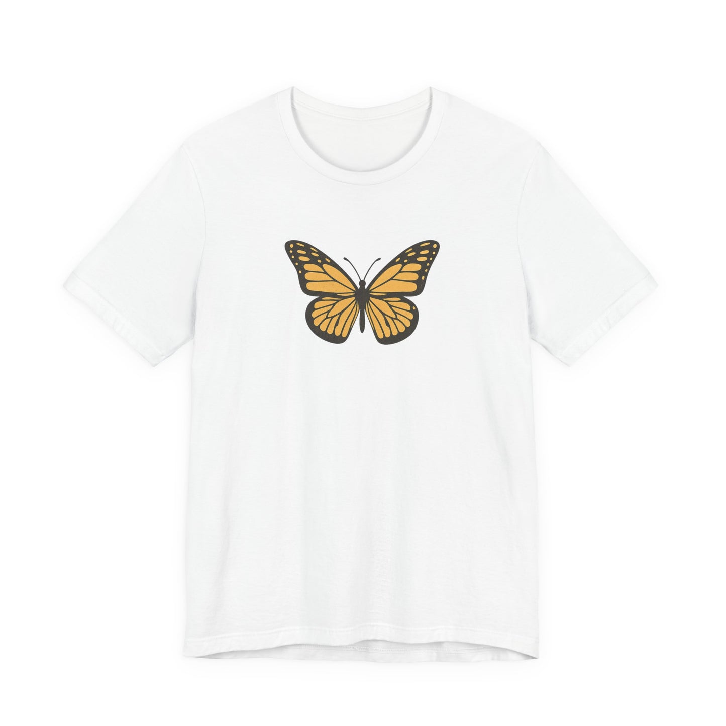 Golden Wings™ Vintage Butterfly Graphic T-Shirt