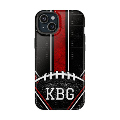 Redline Gridiron™ Personalized Impact-Resistant iPhone Case