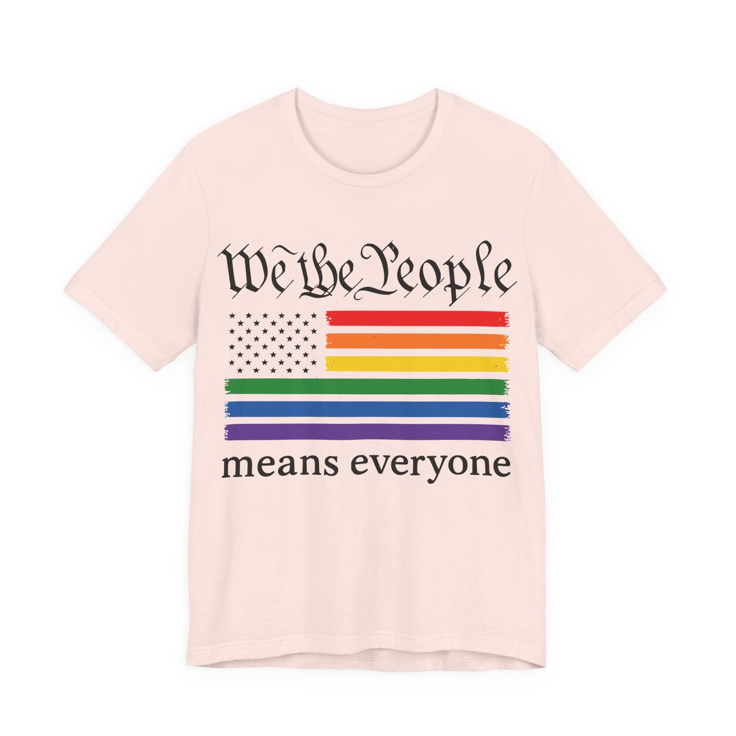 United in Color™ We the People Pride Rainbow T-Shirt