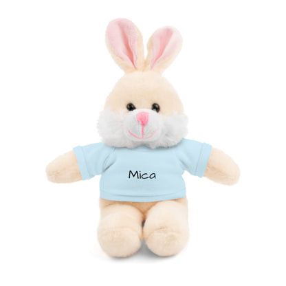 Personalized Name Stuffed Animal with T-Shirt