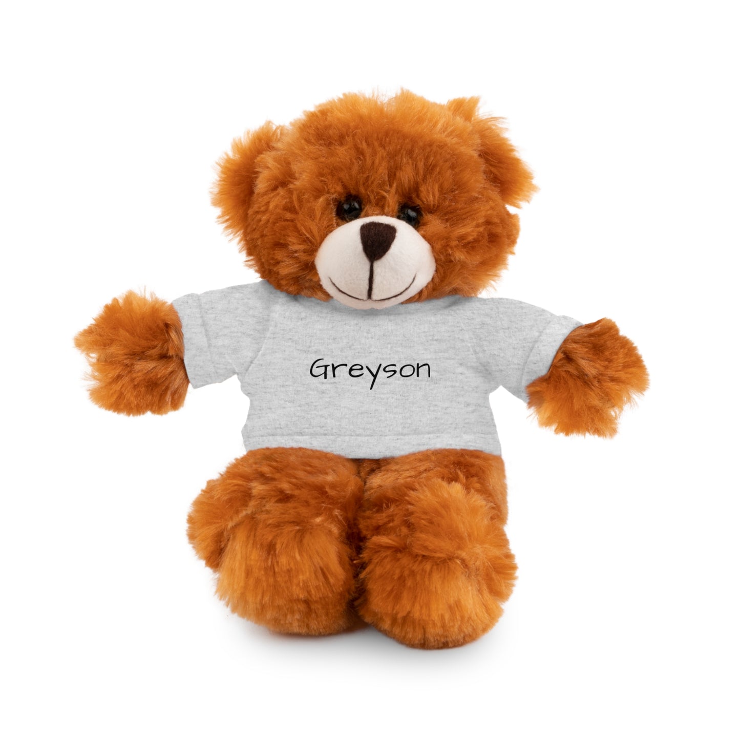 Personalized Name Stuffed Animal with T-Shirt
