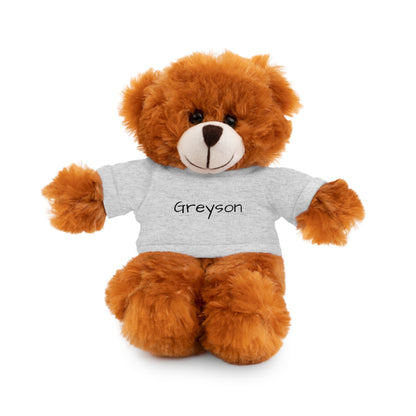 Personalized Name Stuffed Animal with T-Shirt