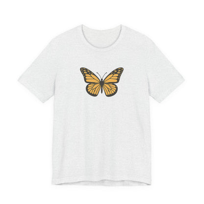 Golden Wings™ Vintage Butterfly Graphic T-Shirt