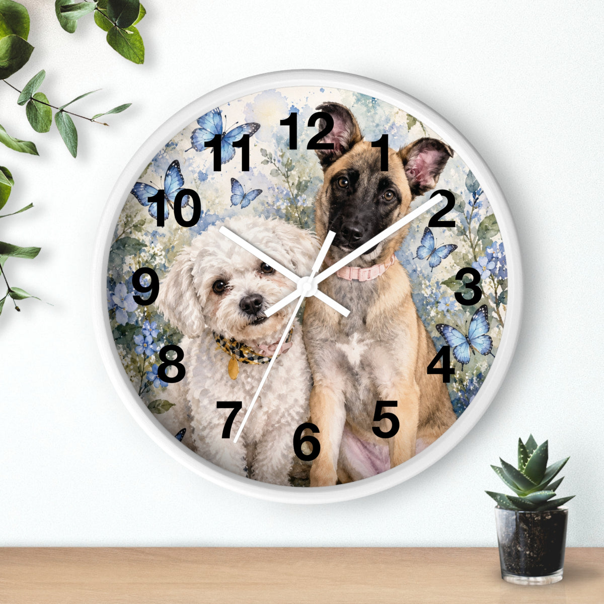 Butterfly Besties™ Wall Clock