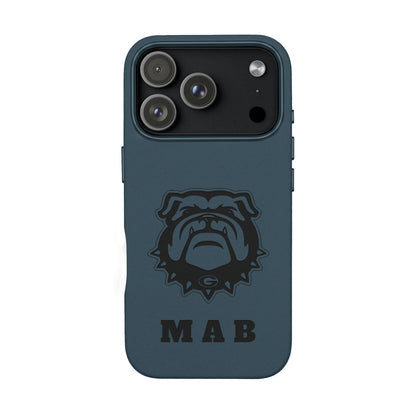 Personalized Georgia Bulldog™ Engraved iPhone Leather Case
