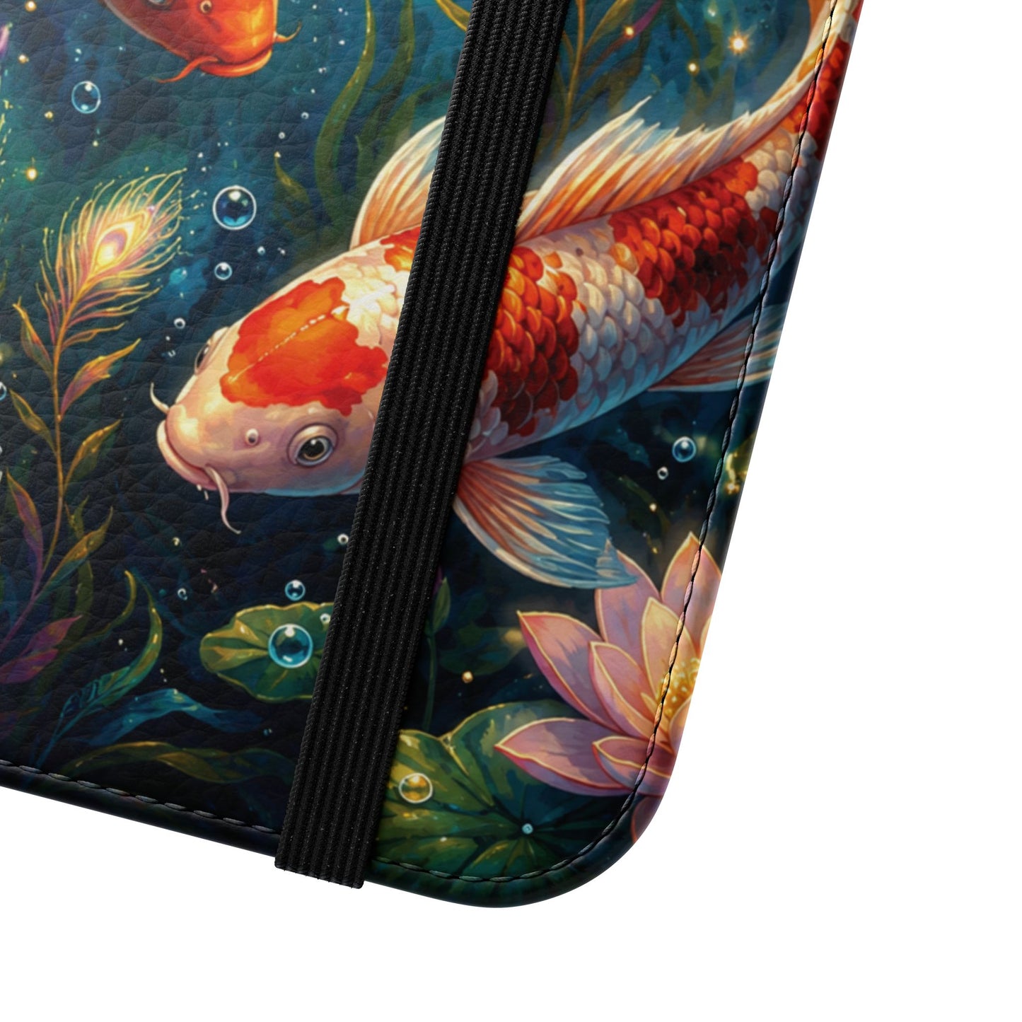 Koi Serenity™ iPhone Flip Wallet Case