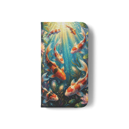 Koi Serenity™ iPhone Flip Wallet Case