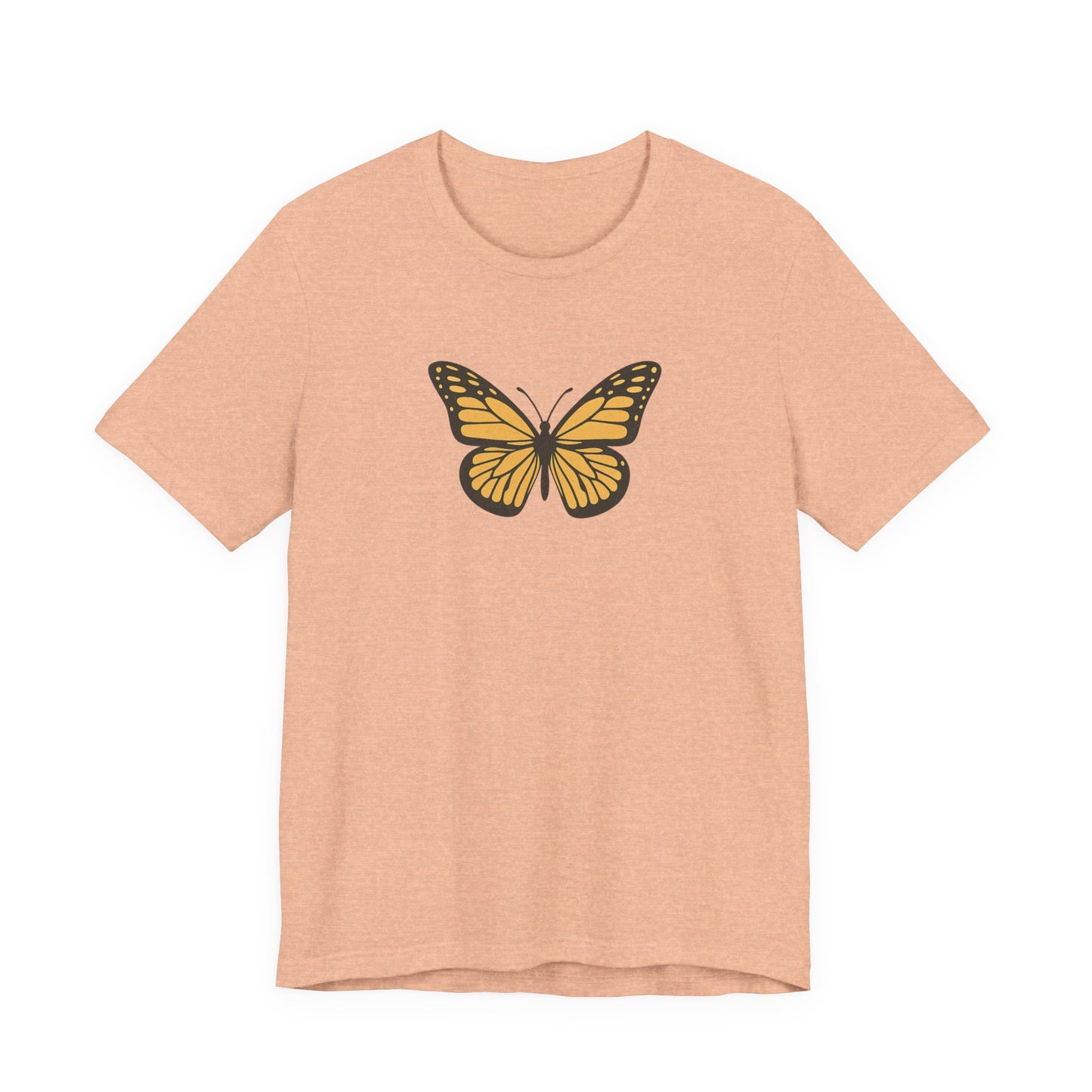 Golden Wings™ Vintage Butterfly Graphic T-Shirt