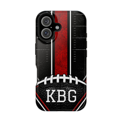 Redline Gridiron™ Personalized Impact-Resistant iPhone Case