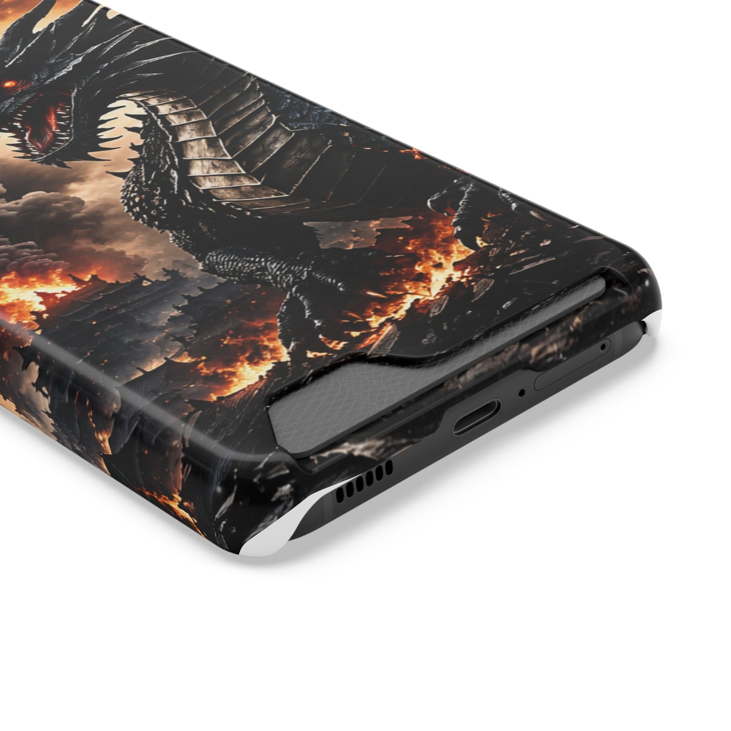 Ashen Dominion™ Dragon Samsung Galaxy Case with Card Holder
