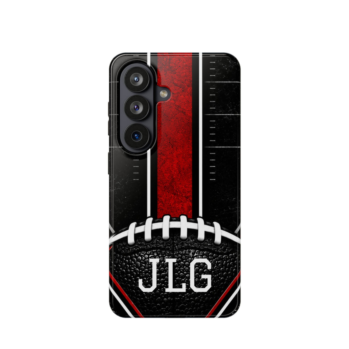 Redline Gridiron™ Personalized Samsung Galaxy Impact-Resistant Case