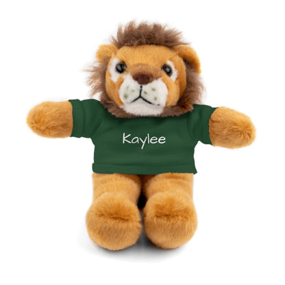 Personalized Name Stuffed Animal with T-Shirt