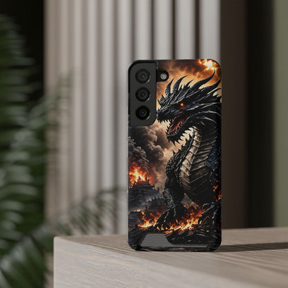 Ashen Dominion™ Dragon Samsung Galaxy Case with Card Holder