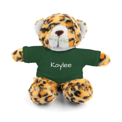Personalized Name Stuffed Animal with T-Shirt