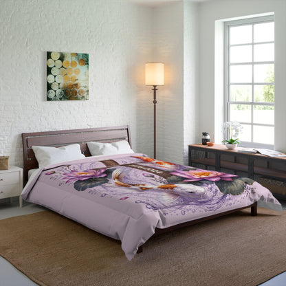 Lotus Ascension™ Memorial Personalized Comforter