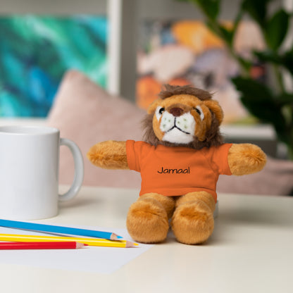 Personalized Name Stuffed Animal with T-Shirt