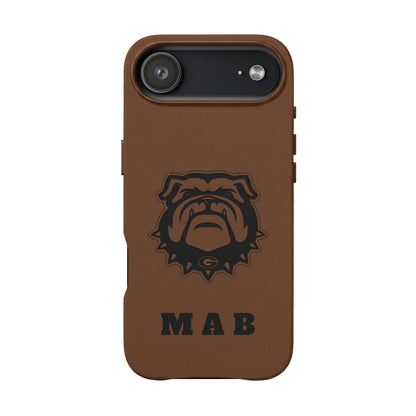 Personalized Georgia Bulldog™ Engraved iPhone Leather Case