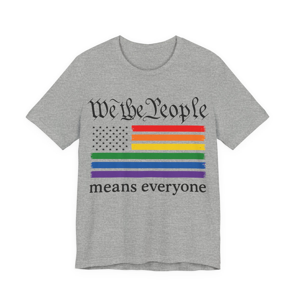United in Color™ We the People Pride Rainbow T-Shirt