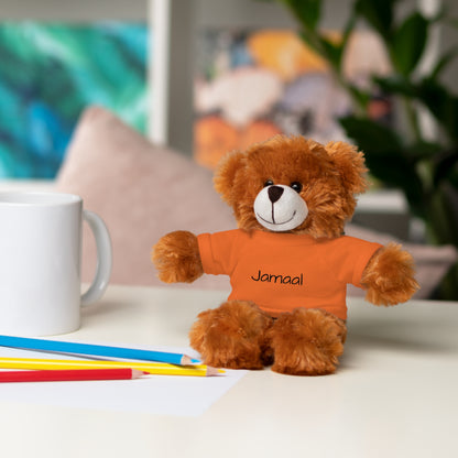 Personalized Name Stuffed Animal with T-Shirt