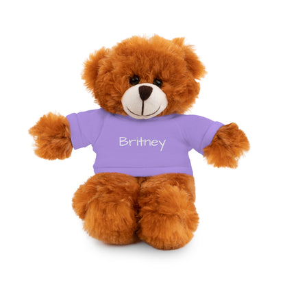 Personalized Name Stuffed Animal with T-Shirt