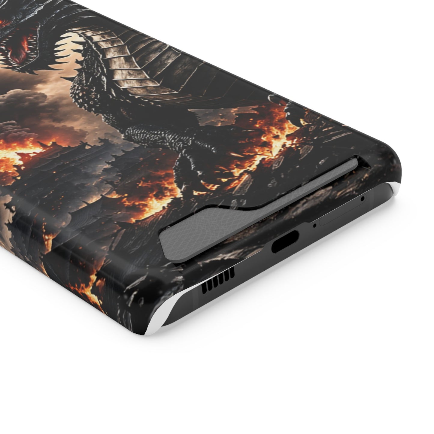 Ashen Dominion™ Dragon Samsung Galaxy Case with Card Holder