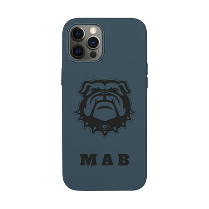 Personalized Georgia Bulldog™ Engraved iPhone Leather Case