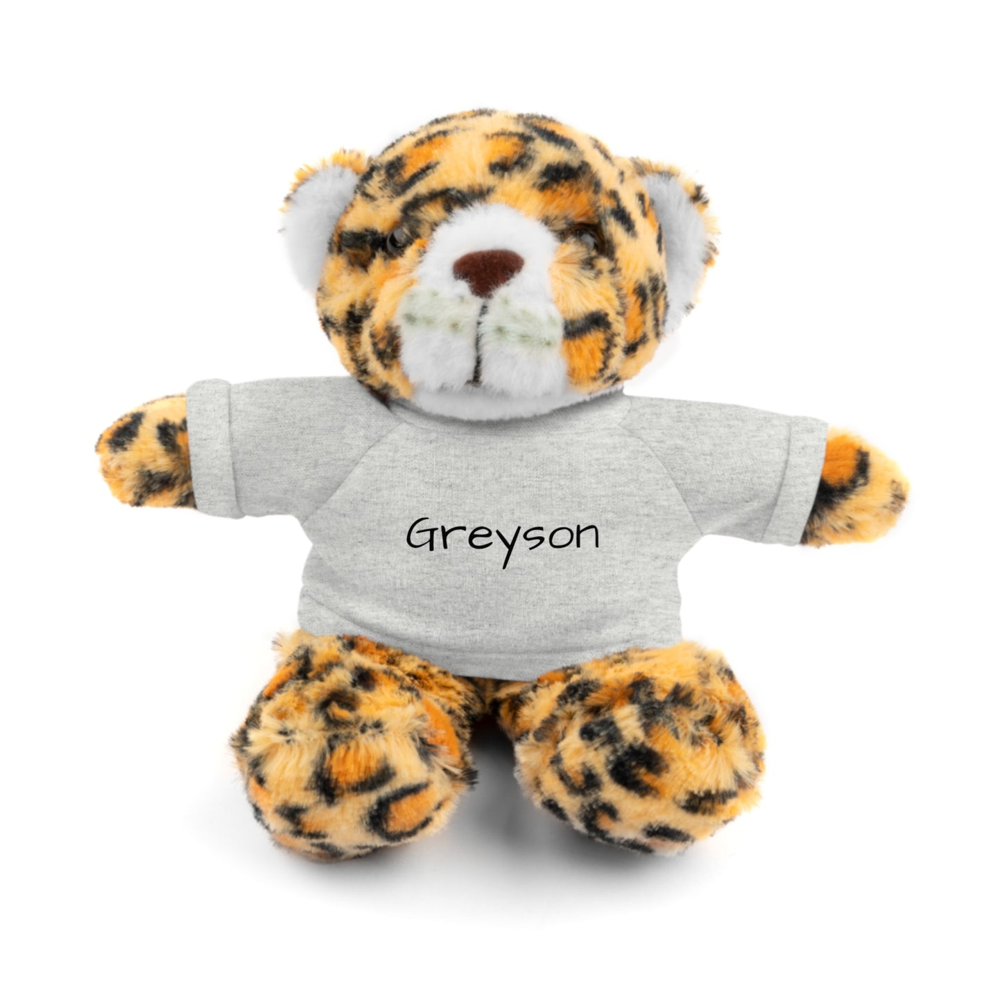 Personalized Name Stuffed Animal with T-Shirt