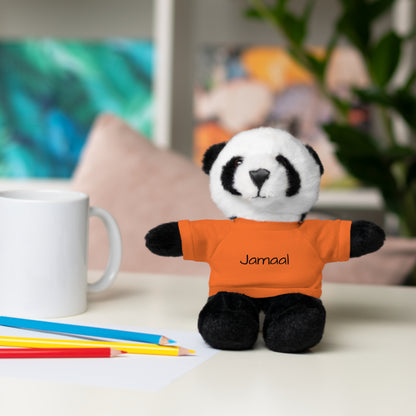 Personalized Name Stuffed Animal with T-Shirt