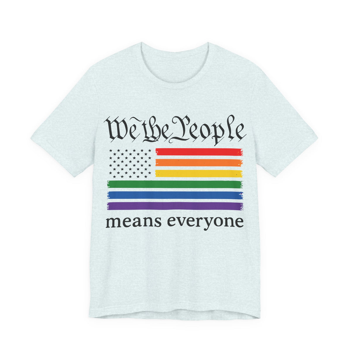 United in Color™ We the People Pride Rainbow T-Shirt