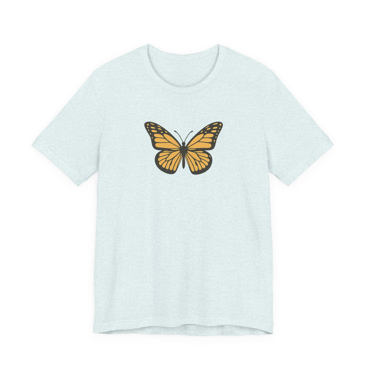 Golden Wings™ Vintage Butterfly Graphic T-Shirt
