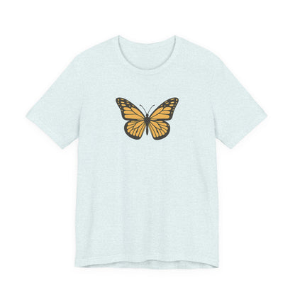 Golden Wings™ Vintage Butterfly Graphic T-Shirt