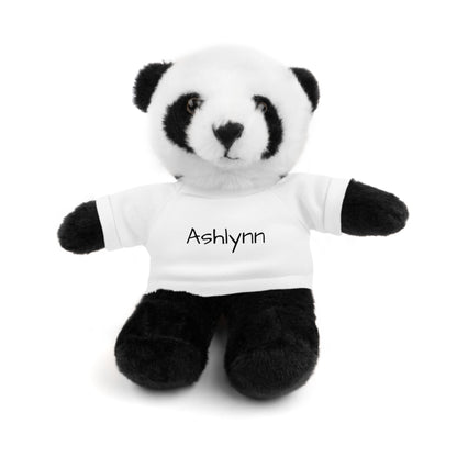 Personalized Name Stuffed Animal with T-Shirt