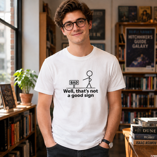 Bad Sign™ Pun Humor Unisex T-Shirt