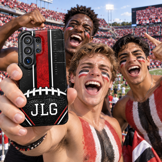 Redline Gridiron™ Personalized Samsung Galaxy Impact-Resistant Case