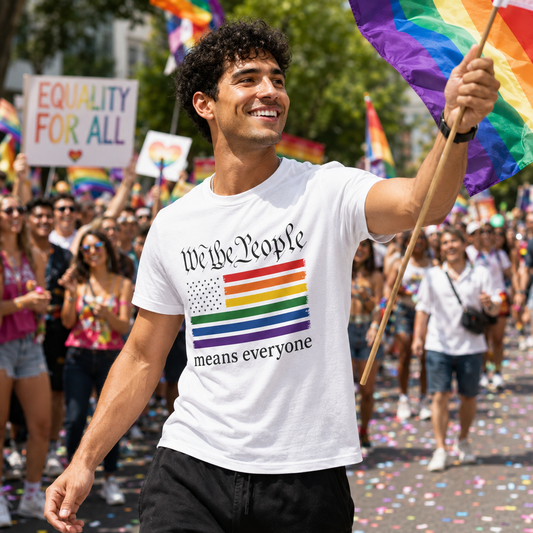 United in Color™ “We the People Means Everyone” Unisex T-Shirt